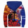 lovenewzealand Clothing - Anzac Day Soldier - Sherpa Hoodies A95 | lovenewzealand