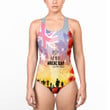 Love New Zealand Clothing - Anzac Day Australia Poppy - Women Low Cut Swimsuit A95 | Love New Zealand