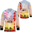 Love New Zealand Clothing - Anzac Day Australia Poppy - Hockey Jersey A95 | Love New Zealand