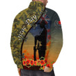 Love New Zealand Clothing - Anzac Day Camouflage Soldier New Zealand - Padded Jacket A95 | Love New Zealand