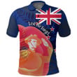 Love New Zealand Clothing - Anzac Day New Zealand Poppy - Polo Shirts A95 | Love New Zealand