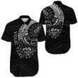 Maori Fern Symbol Short Sleeve Shirt A95 | Love New Zealand
