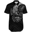 Maori Fern Symbol Short Sleeve Shirt A95 | Love New Zealand