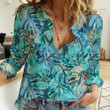 Love New Zealand Clothing -  Jungalow and Hawaii Style Women Casual Shirt A31