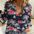 Love New Zealand Clothing -  Beautiful Tropical The Summer Beach Surfing Women Casual Shirt A31
