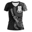 Love New Zealand Clothing - Tuvalu Islands Polynesia - V-neck T-shirt A95 | Love New Zealand