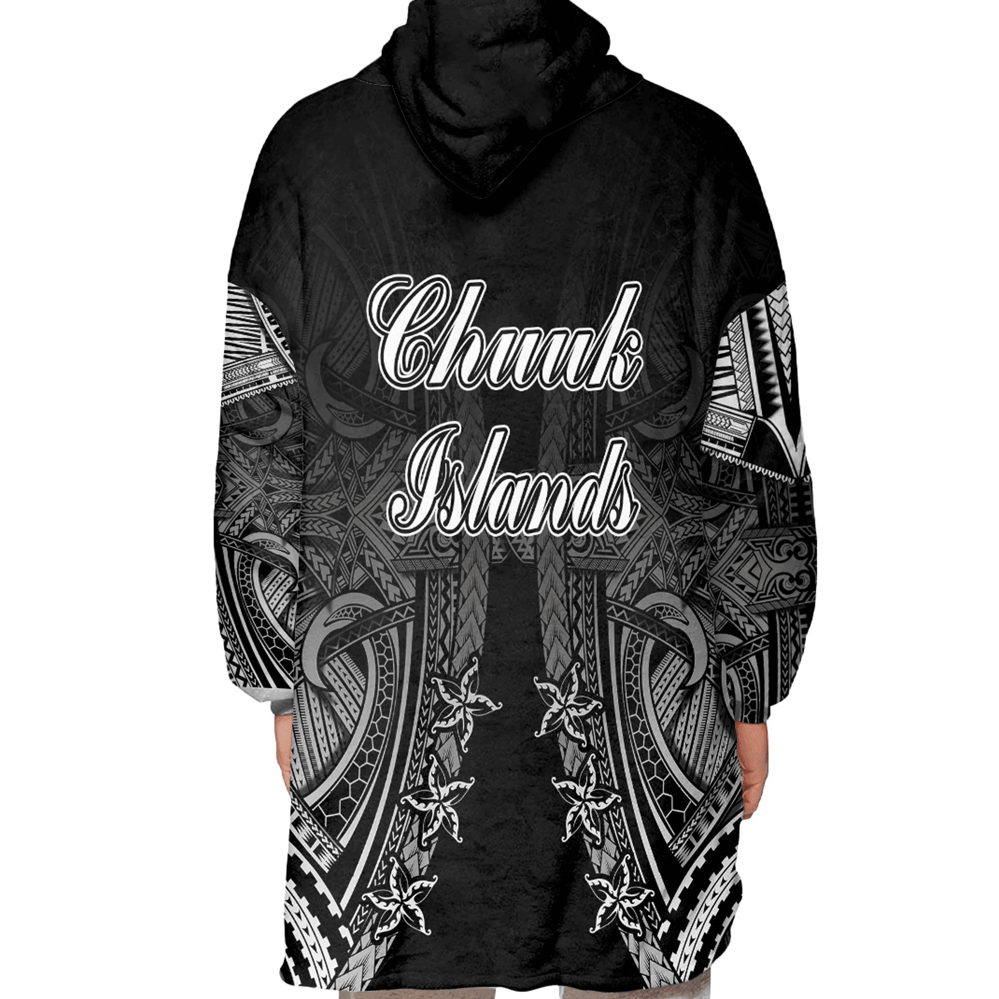 Chuck Islands Tattoo Oodie Blanket Hoodie | 1sttheworld