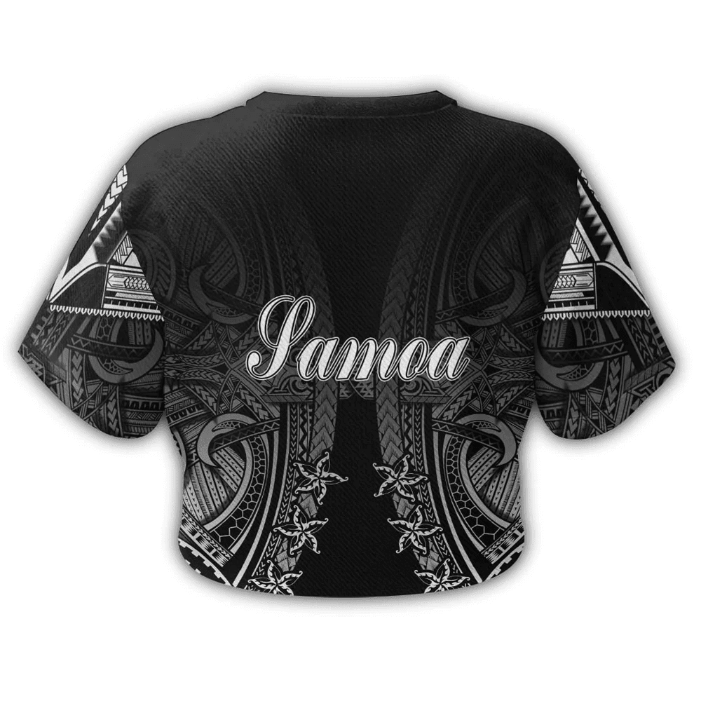Samoa Tattoo Croptop T-shirt | 1sttheworld