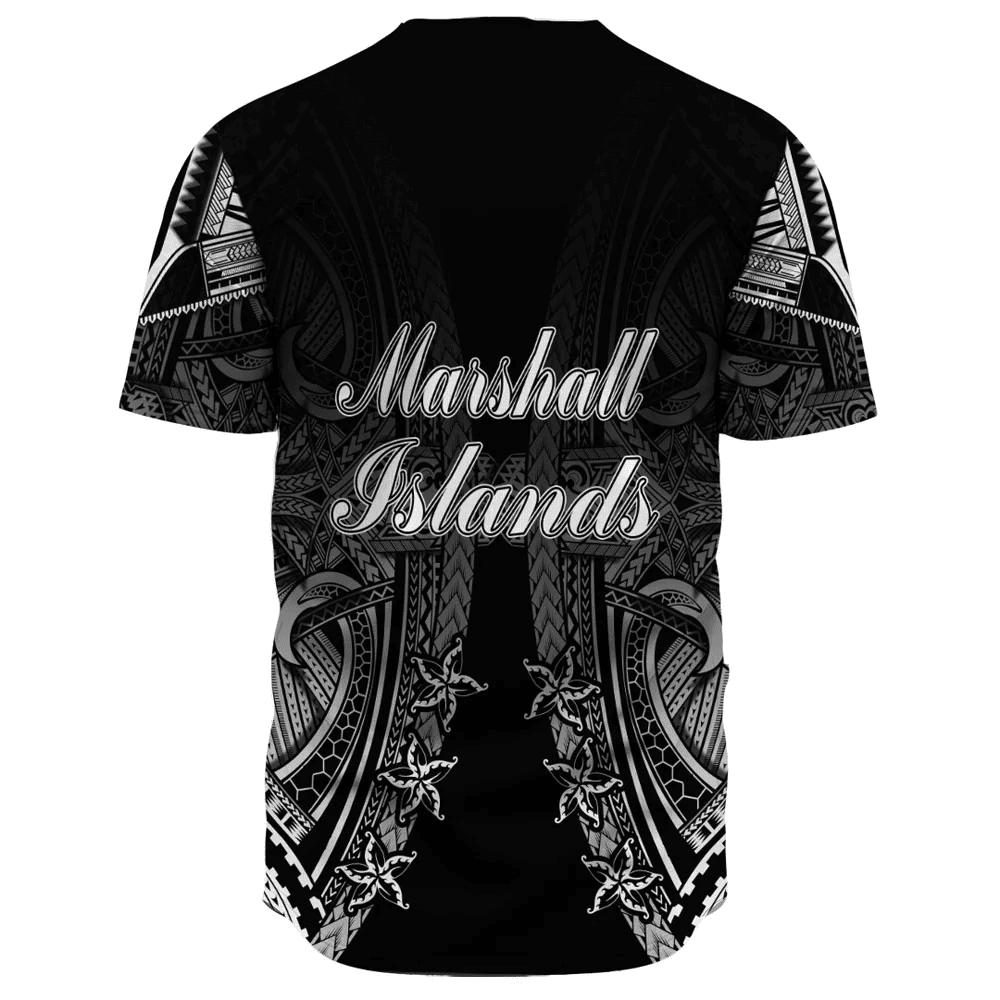 Marshall Islands Tattoo Baseball Jerseys | 1sttheworld