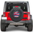Spare Tire Cover - Hawaii Flag Color A95