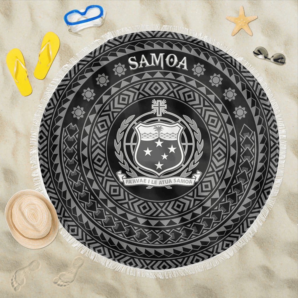 1sttheworld Beach Blanket - Samoa A95
