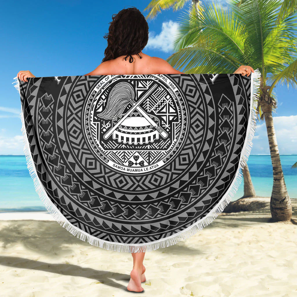1sttheworld Beach Blanket - American Samoa A95