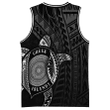 Love New Zealand Clothing - Chuuk Islands Polynesia Turtle Coat Of Arms Basketball Jersey A95 | Love New Zealand