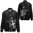 Love New Zealand Clothing - Fiji Polynesia Turtle Coat Of Arms Thicken Stand-Collar Jacket A95 | Love New Zealand
