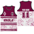 Manly Warringah Sea Eagles Aboriginal Pattern 2023 Basketball Jersey A35 | Love New Zealand