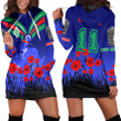New Zealand Warriors Aboriginal Pattern 2023 Hoodie Dress A35 | Love New Zealand