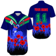 New Zealand Warriors Aboriginal Pattern 2023 Short Sleeve Shirt A35 | Love New Zealand