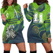 Canberra Raiders Aboriginal Pattern 2023 Hoodie Dress A35 | Love New Zealand