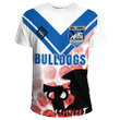 Canterbury-Bankstown Bulldogs Aboriginal Pattern 2023 T-shirt A35 | Love New Zealand