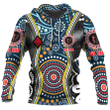 Indigenous All Star Aboriginal Pattern 2023 Hoodie A35 | Love New Zealand
