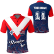 Sydney Roosters Aboriginal Pattern 2023 Polo Shirts A35 | Love New Zealand
