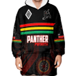Penrith Panther Aboriginal Pattern 2023 Snug Hoodie A35 | Love New Zealand
