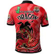 Australia Illawarra and St George Polo Shirt - Saints Proud! Inspired! True! Dragon Aboriginal Inspired Patterns 2023