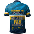 Love New Zealand | Gold Coast Polo Shirt - I Hate Being This Awesome But Titans 2023