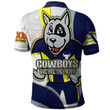 Love New Zealand | North Queensland Polo Shirt - Go Mighty Cowboys We Are Pride Of The North 2023