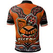 Love New Zealand | West Polo Shirt - Tiger Aboriginal Inspired 2023