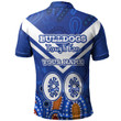 Love New Zealand | City of Canterbury Bankstown Custom Polo Shirt - Bulldogs For Life With Aboriginal Style 2023