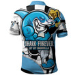 Love New Zealand | Sutherland and Cronulla Polo Shirt - Custom Go Mighty Sharkies We Are Cronulla Army 2023