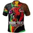 Love New Zealand | Penrith City Polo Shirt - Custom Purrfect Penrith Black Magic Home Jersey 2023