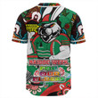 South of Sydney Naidoc Week Basesball Jersey - Custom Go Mighty Bunnies National NAIDOC Week Rabbitohs For Our Elders 2023