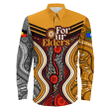 For Our Elders NAIDOC Week 2023 Long Sleeve Button Shirt A35 | Love New Zealand