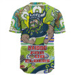 Canberra City Naidoc Week Baseball Shirt - Custom Go Mighty Caberra Vikings National NAIDOC Week For Our Elders 2023