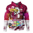 Sydney's Northern Beaches Zip Hoodie - Custom Go Mighty Manly National NAIDOC Week For Our Elders 2023