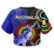 Australia Aboriginal and Naidoc Croptop T-shirt A35 | Love New Zealand