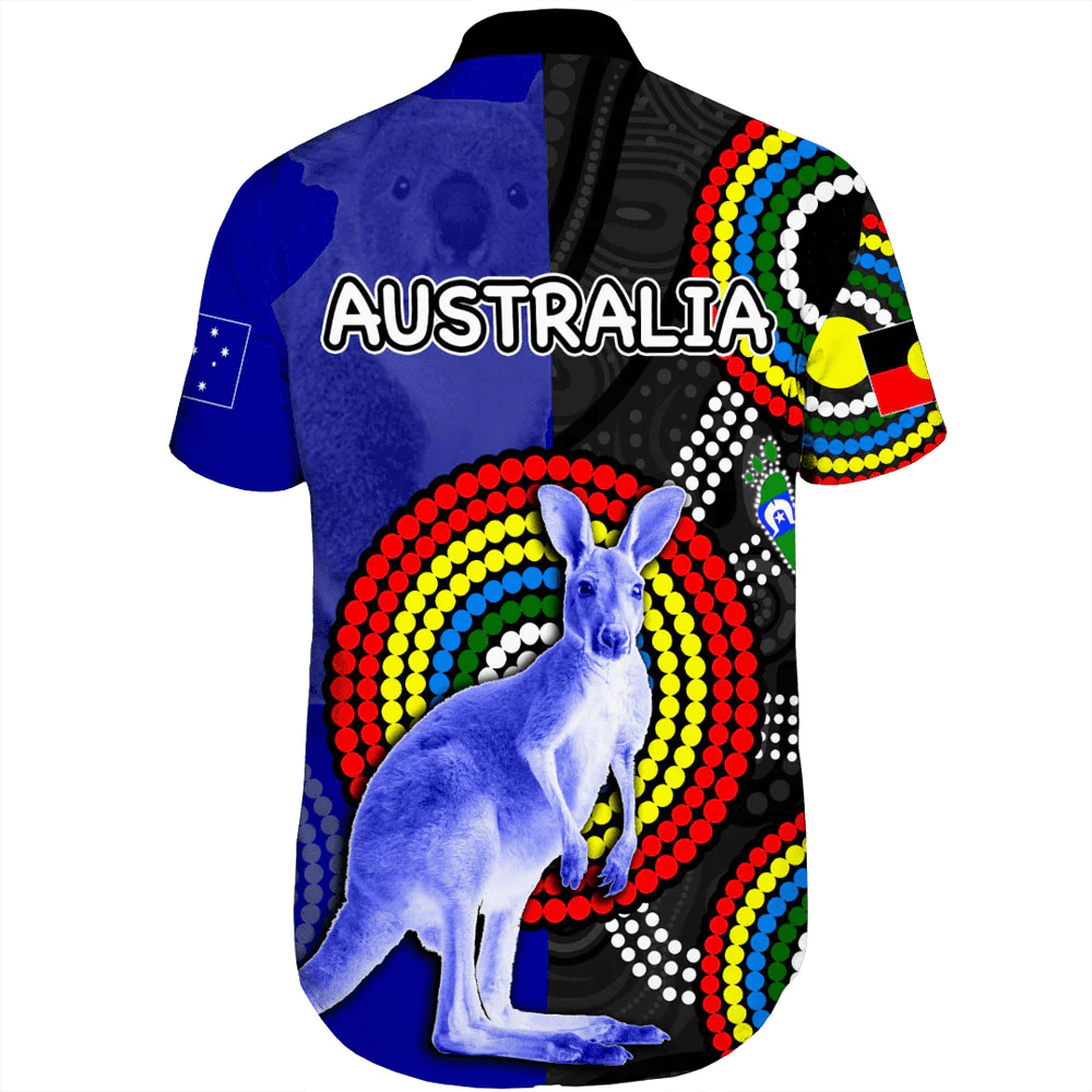 Australia Aboriginal and Naidoc Short Sleeve Shirt A35 | Love New Zealand