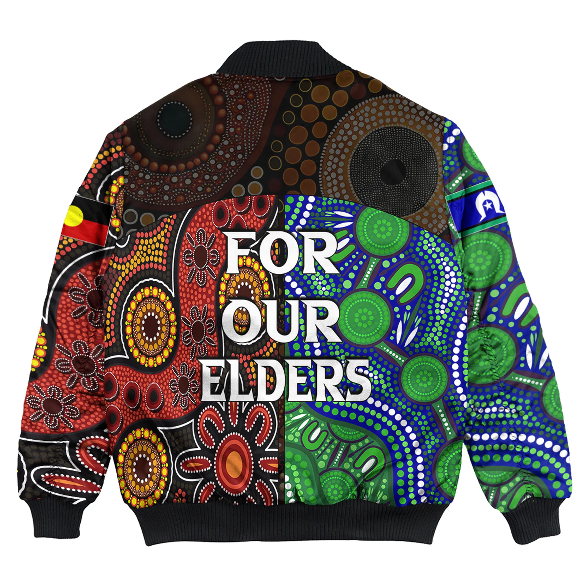 The Union Naidoc Week 2023 For Our Elders Bomber Jackets A31 | Love New Zealand