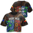 The Union Naidoc Week 2023 For Our Elders Croptop T-shirt A31 | Love New Zealand