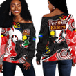 Penrith Panthers For Our Elders NAIDOC 2023 Off Shoulder Sweaters A35 | Love New Zealand