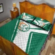 (Custom Text) Ireland Rugby Personalised Quilt Bed Set - Irish Rugby - BN23