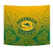 Australia Aboriginal Tapestry, Australia Rugby and Coat Of Arms Ver02- BN18