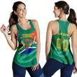 Springboks Clothing - 2023 South Africa Rugby Champion Racerback Tank T5