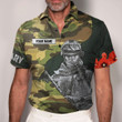 LoveNewZealand Anzac Day Clothing - Australia Army Anzac Day Camo with Poppy Flower Polo Shirt