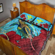 Alohawaii Quilt Bed Set - Hawaii Turtle Hibiscus Ocean Quilt Bed Set A95