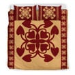 Alohawaii Bedding Set - Cover and Pillow Cases Hawaiian Pattern Kalo Love Polynesian Quilt - AH J9