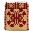 Alohawaii Bedding Set - Cover and Pillow Cases Hawaiian Pattern Kalo Love Polynesian Quilt | Alohawaii.co