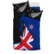 Alohawaii Bedding Set - Cover and Pillow Cases New Zealand Special Grunge Flag | Alohawaii.co
